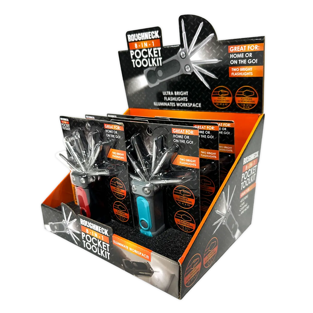 Roughneck 8 in 1 Pocket Toolkit