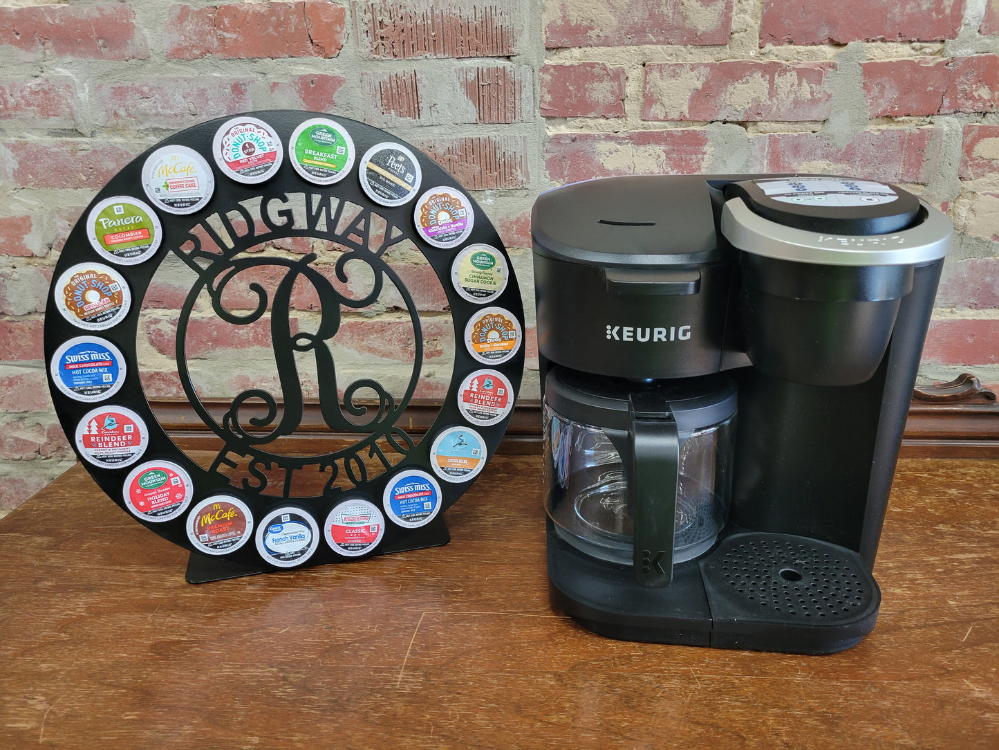 Personalized Coffee Pod Holder