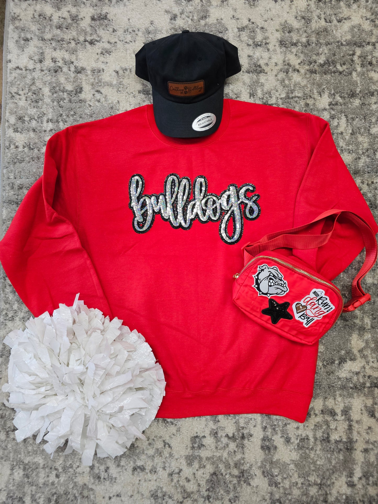 Bulldogs Sequin Sweatshirt