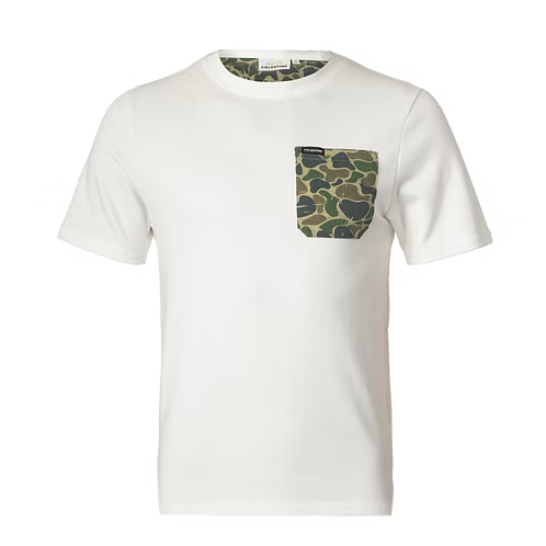 Boys Fieldstone Backwoods Camo Pocket Tshirt
