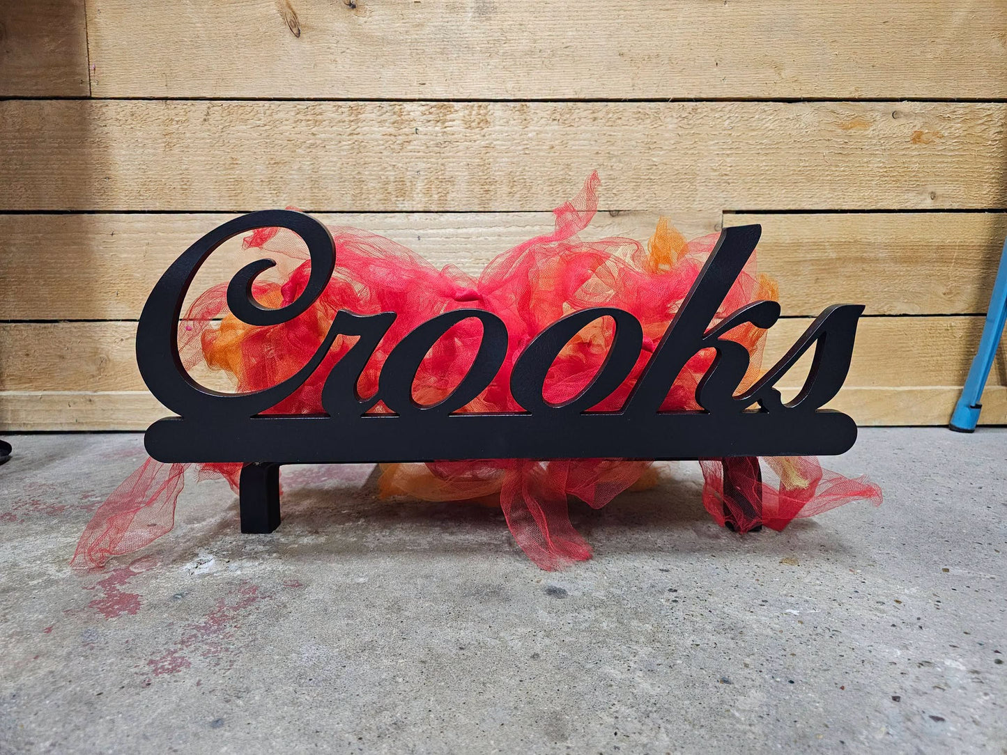 20" Personalized Fireplace Grate (DEPOSIT OF HALF)