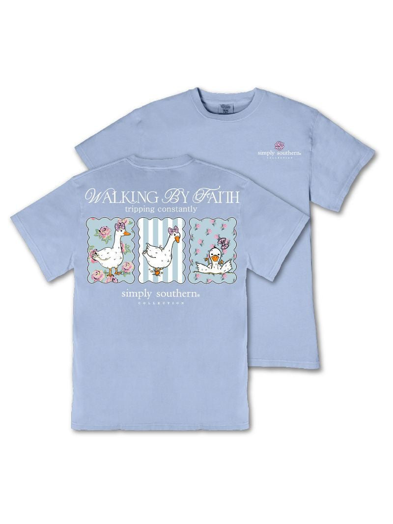 Womens Simply Southern TShirt- Tripping Constantly