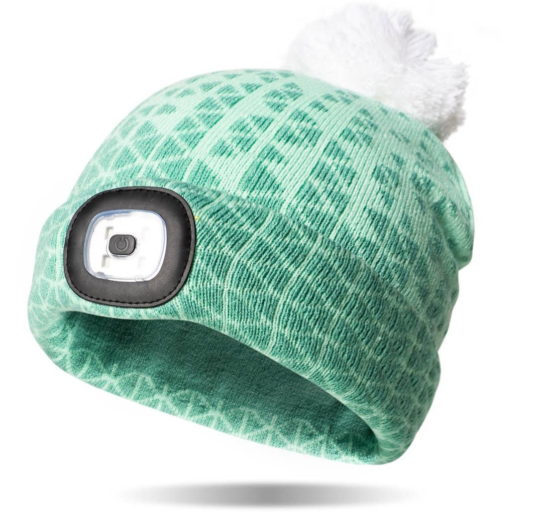 Kid's RECHARGEABLE LED Beanie