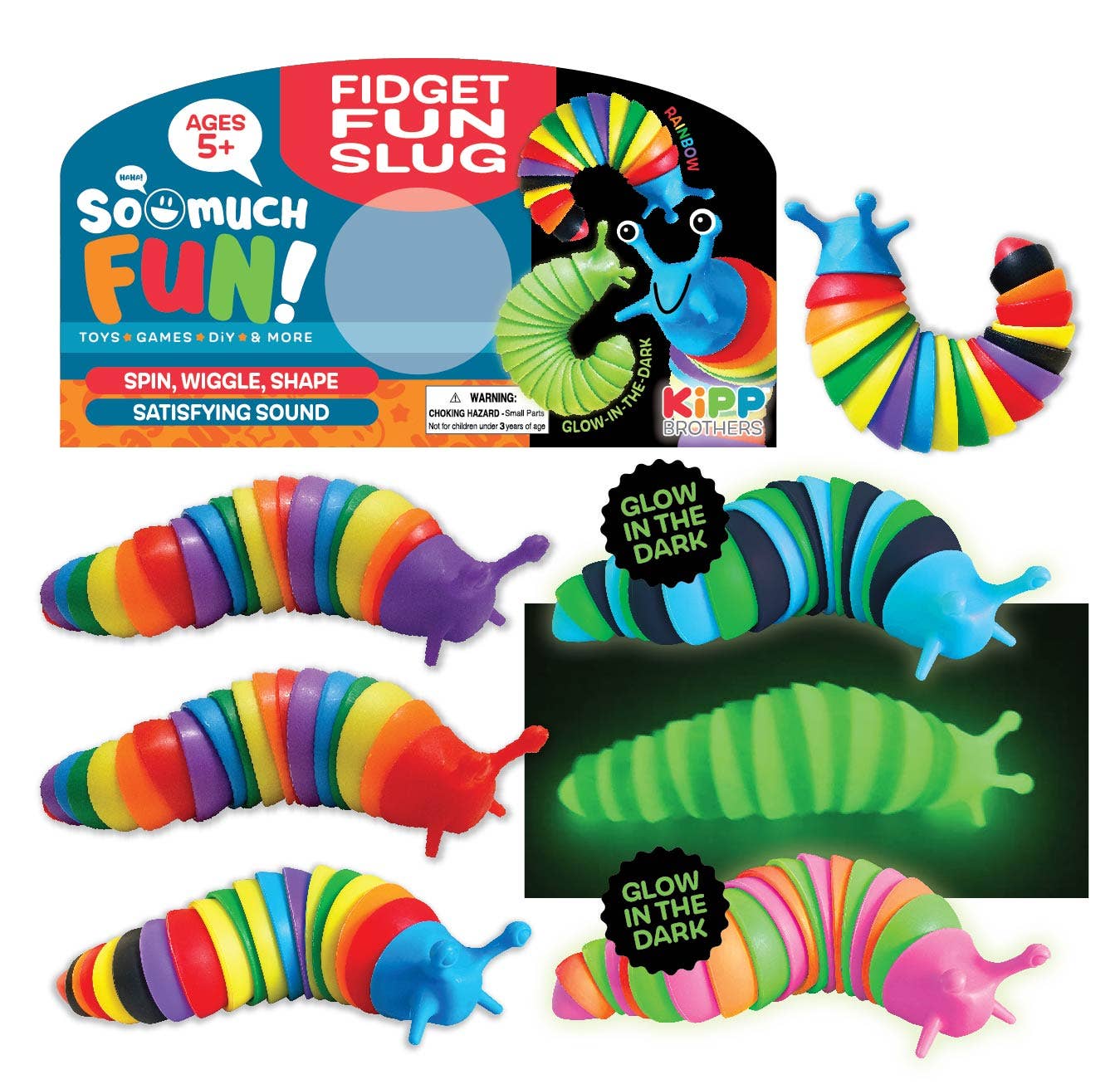 So Much Fun! Sensory Slug Fidget Toy