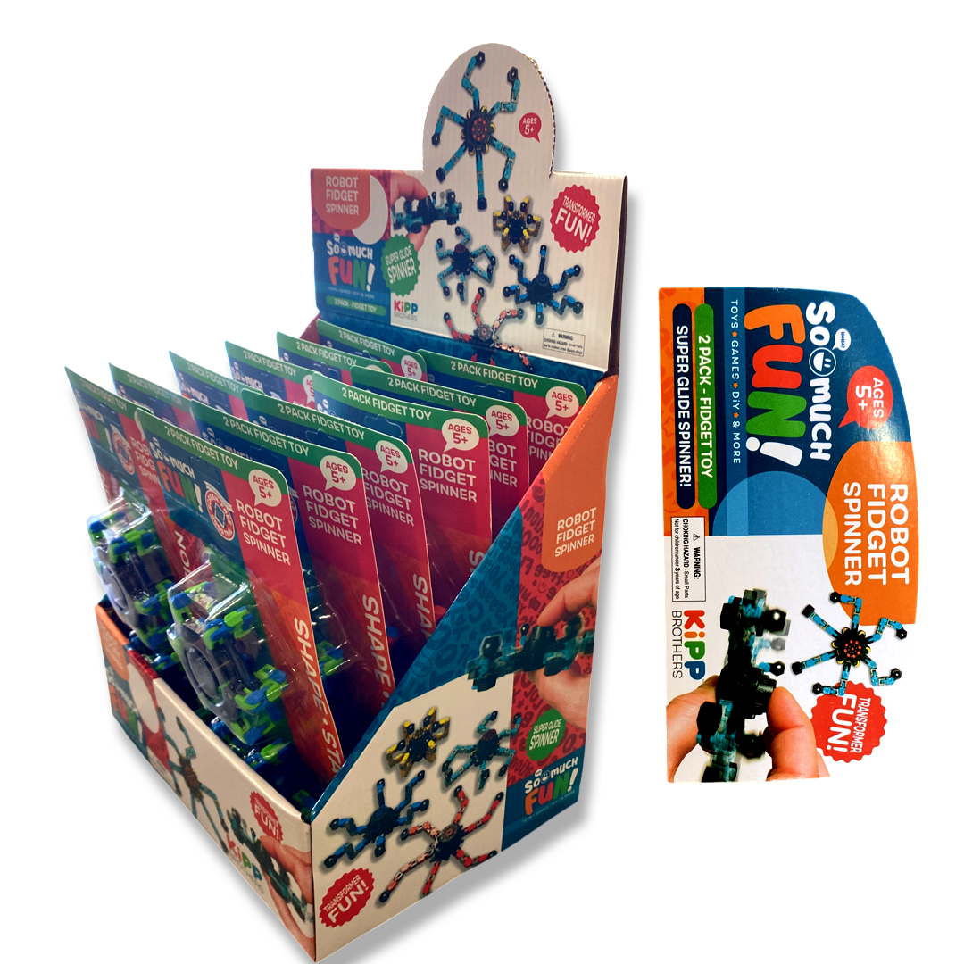 So Much Fun! Robot Fidget Spinner