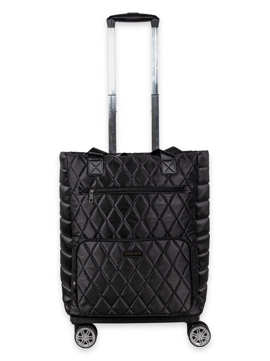 Simply Southern Roll Tote- Black