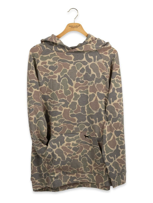 Mens Simply Southern Hoodie- Camo