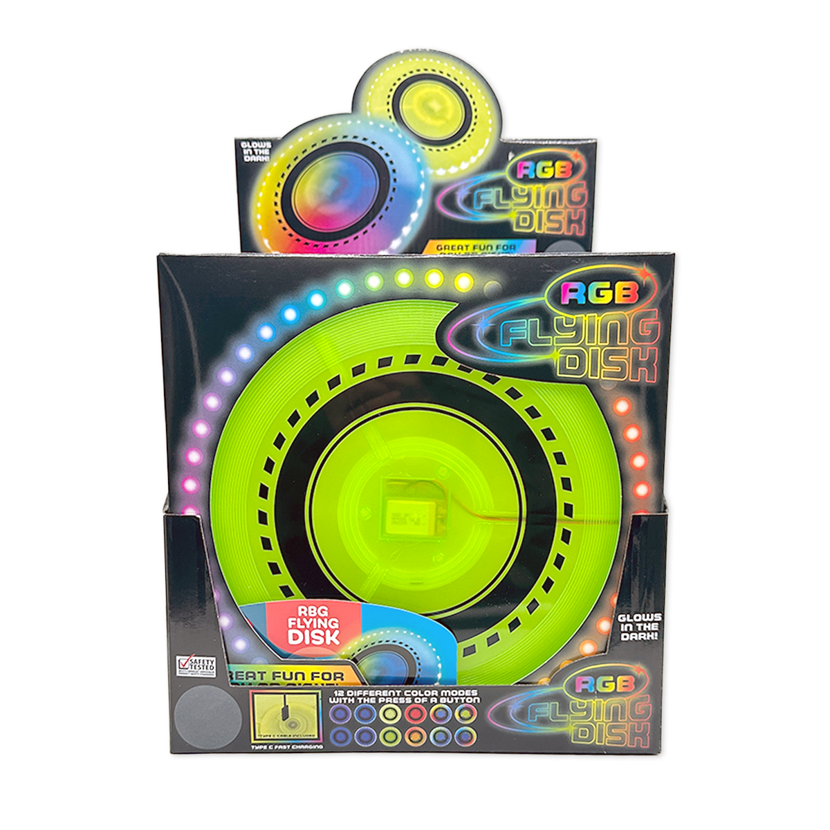 Glow in the Dark Light-up Flying Disc