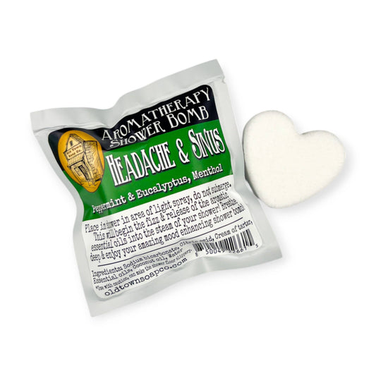 Shower Bombs/Steamer Singles -HEADACHE & SINUS