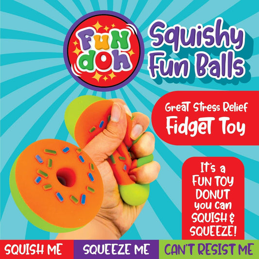 Fun Doh Squishy Donut Sensory Toy