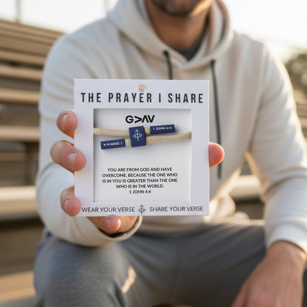 G>ΛV Bible Verse Bracelet, Christian Athletes