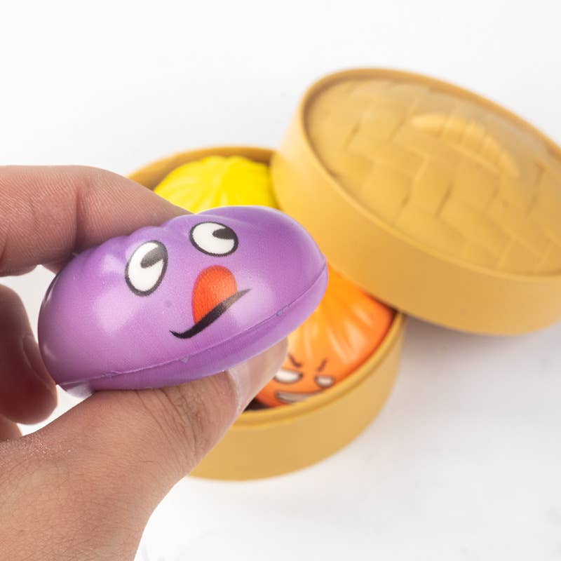 Cute Mini DUMPLINGS Squishy Stress Relief Toy