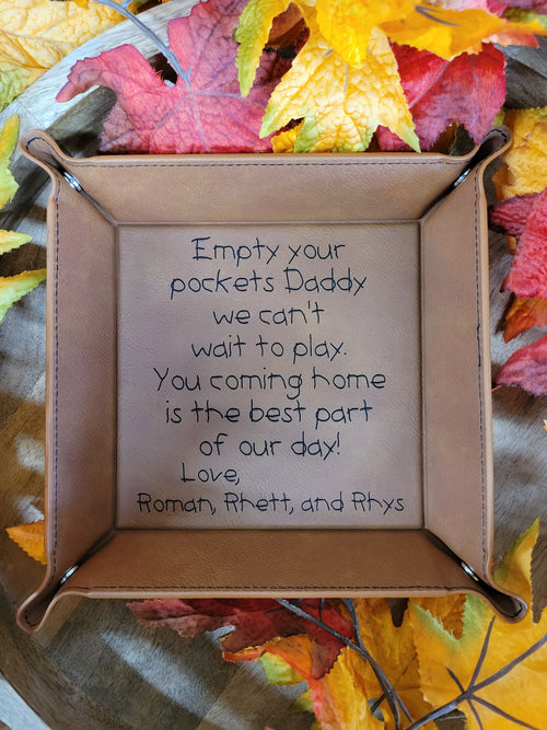 6x6" Valet Tray