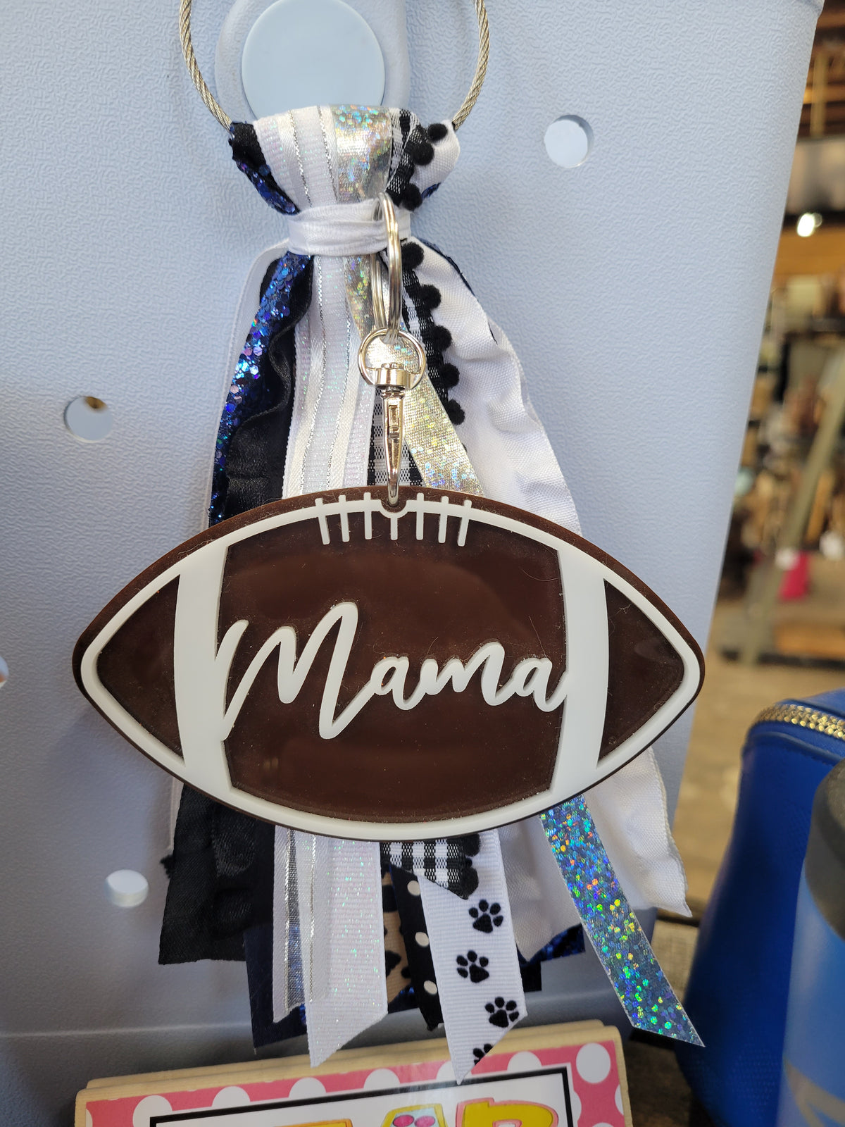 Football Bag Tag