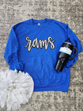 Rams Sequin Sweatshirt