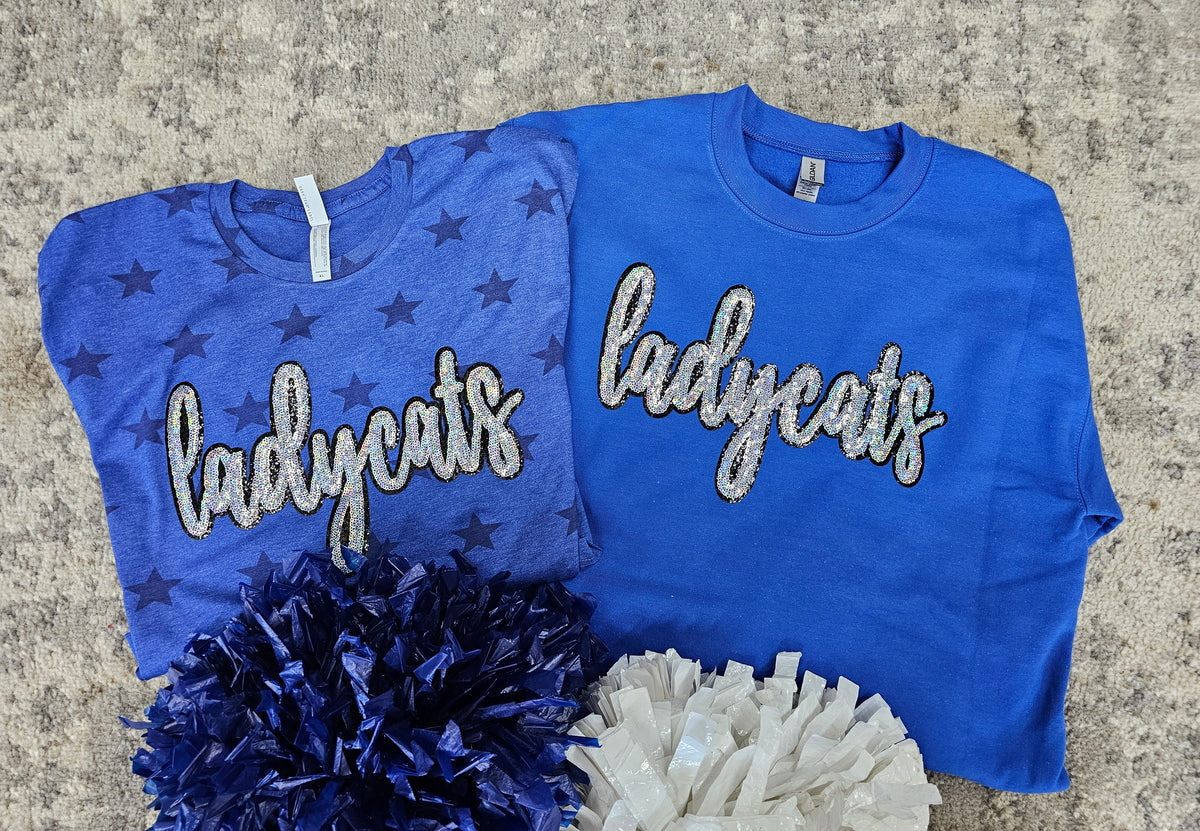 Ladycat Sequin Patch T-Shirt