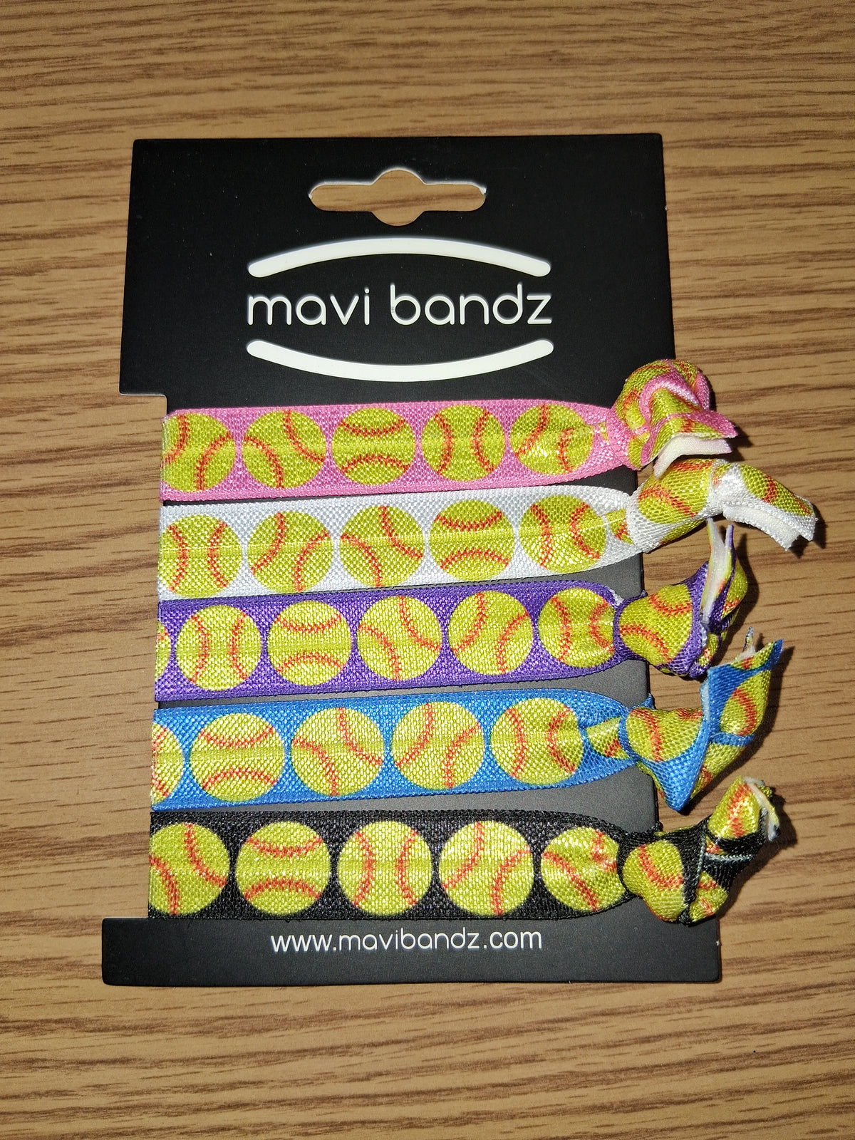 Softball Hair Ties