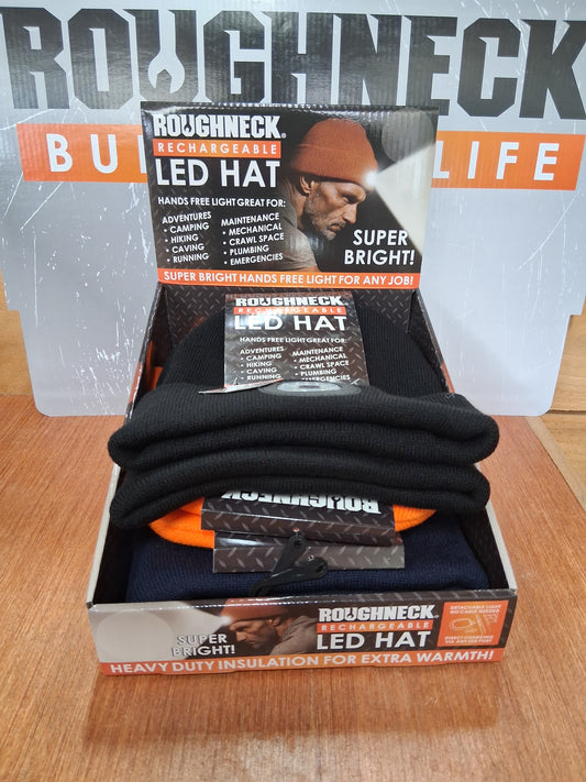 Roughneck Rechargeable LED Hat