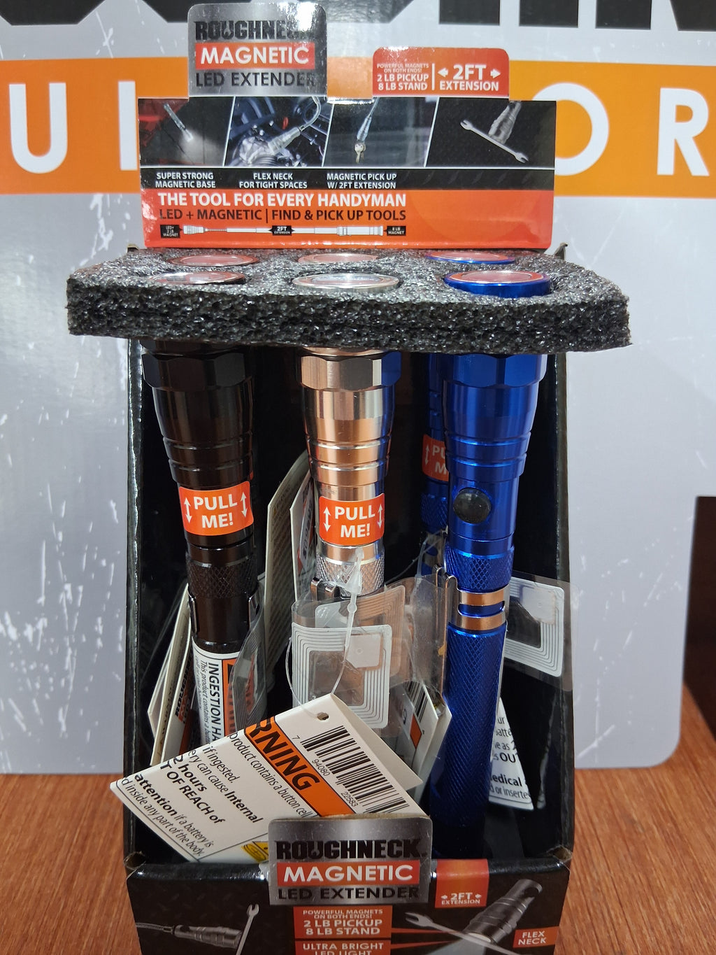 Roughneck Magnetic LED Extender