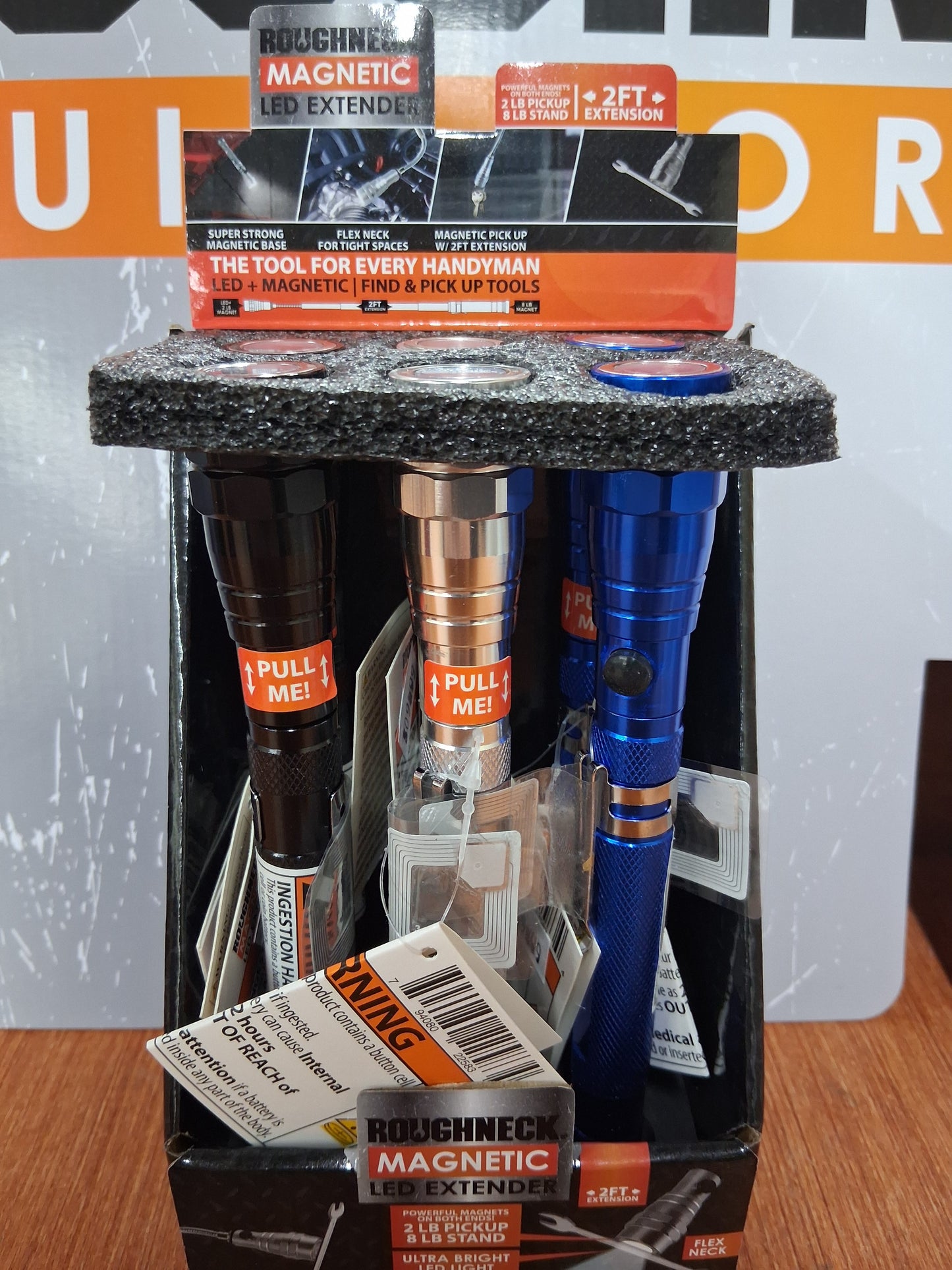 Roughneck Magnetic LED Extender