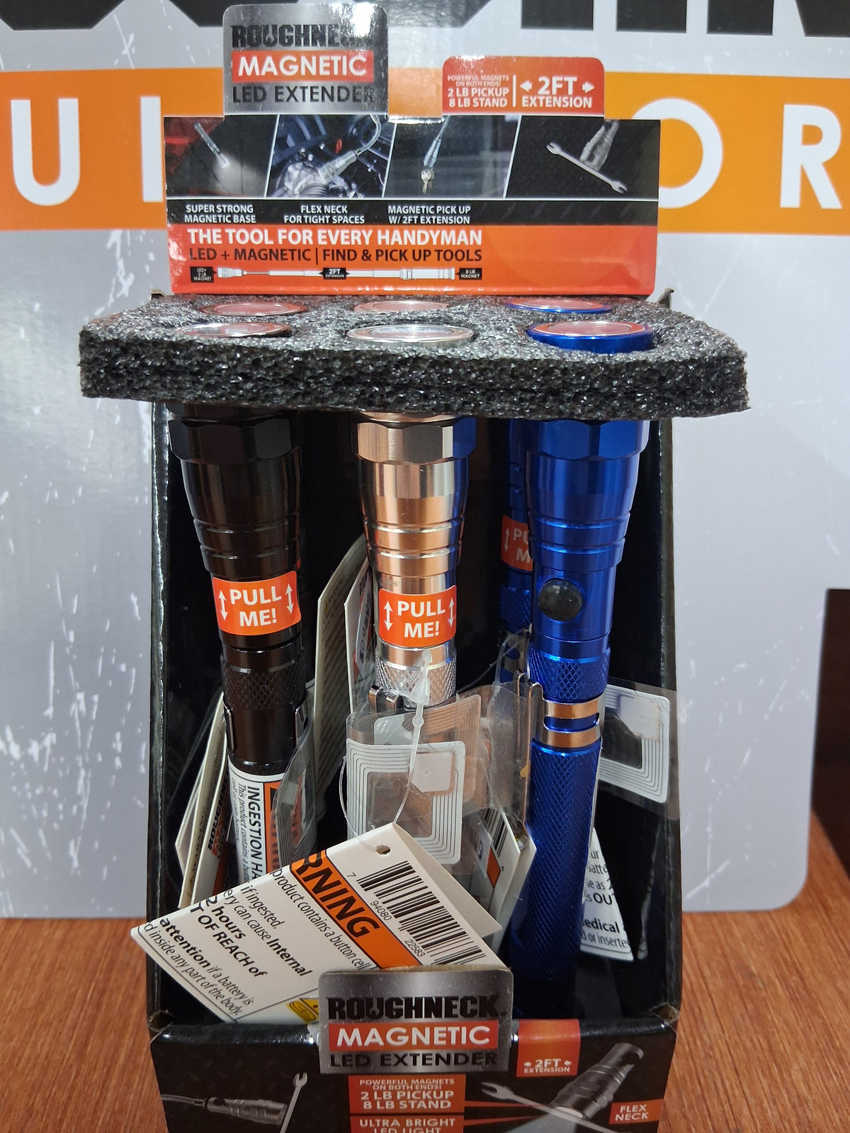 Roughneck Magnetic LED Extender