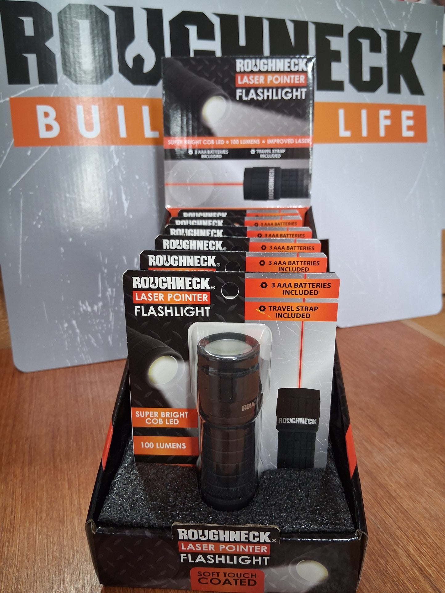 Roughneck Laser Pointer Flashlight