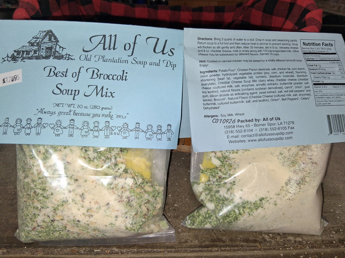 Old Plantation Soup and Dip Mixes