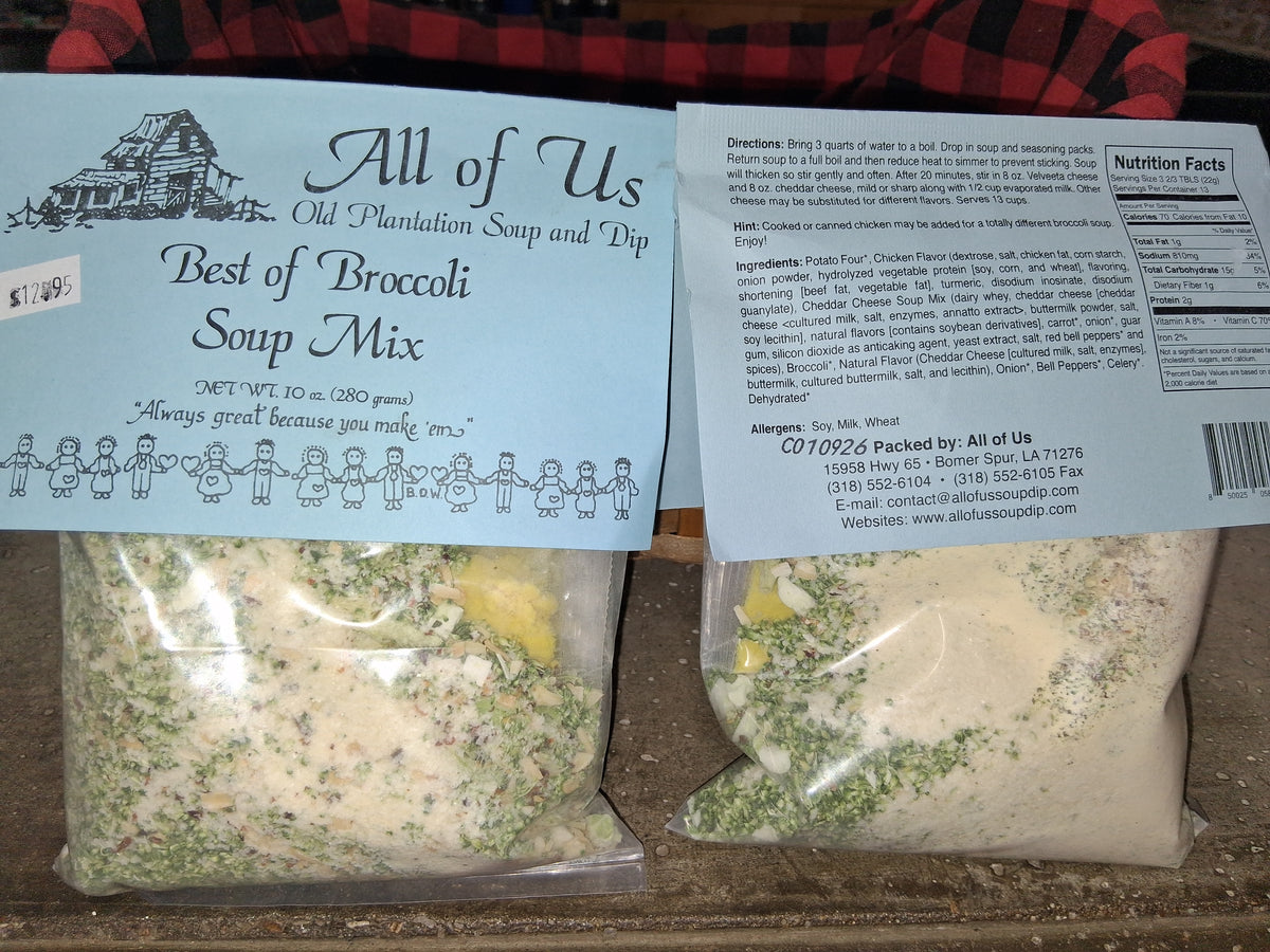 Old Plantation Soup and Dip Mixes