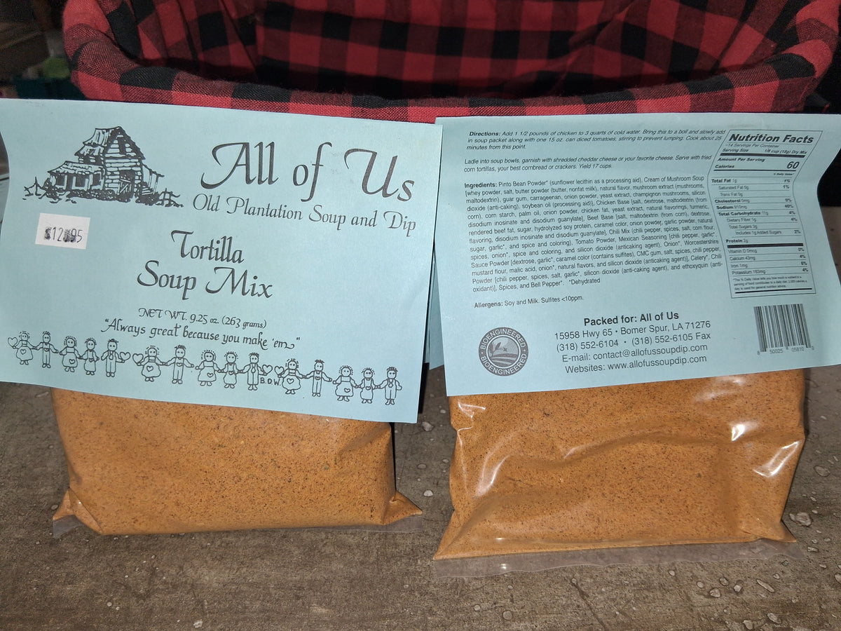 Old Plantation Soup and Dip Mixes