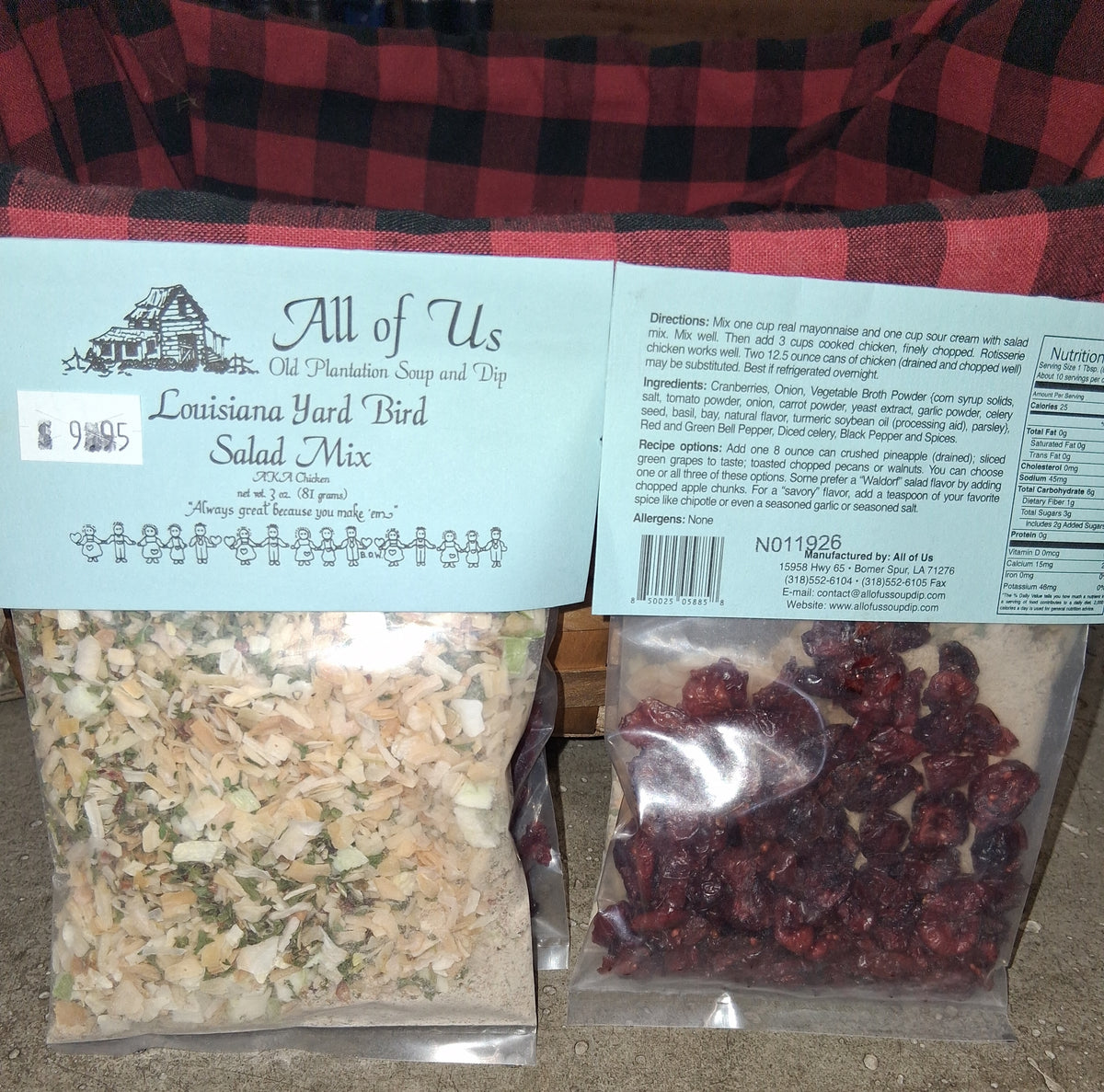 Old Plantation Soup and Dip Mixes