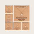 Mustard seed pendant necklace