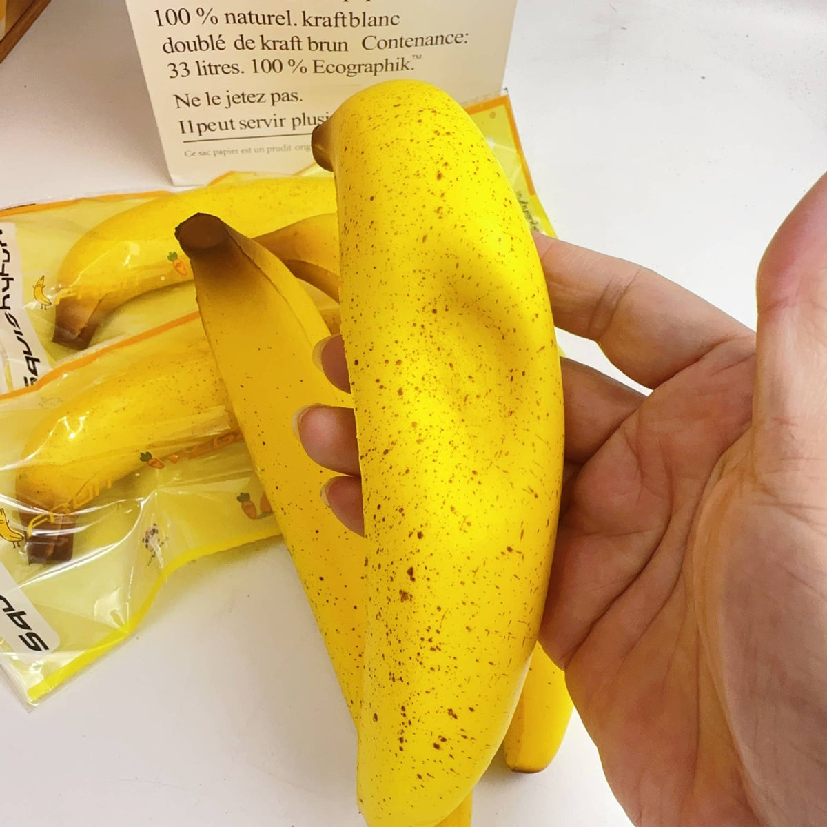 Banana Squishy Squeeze Toy Fidget Toy