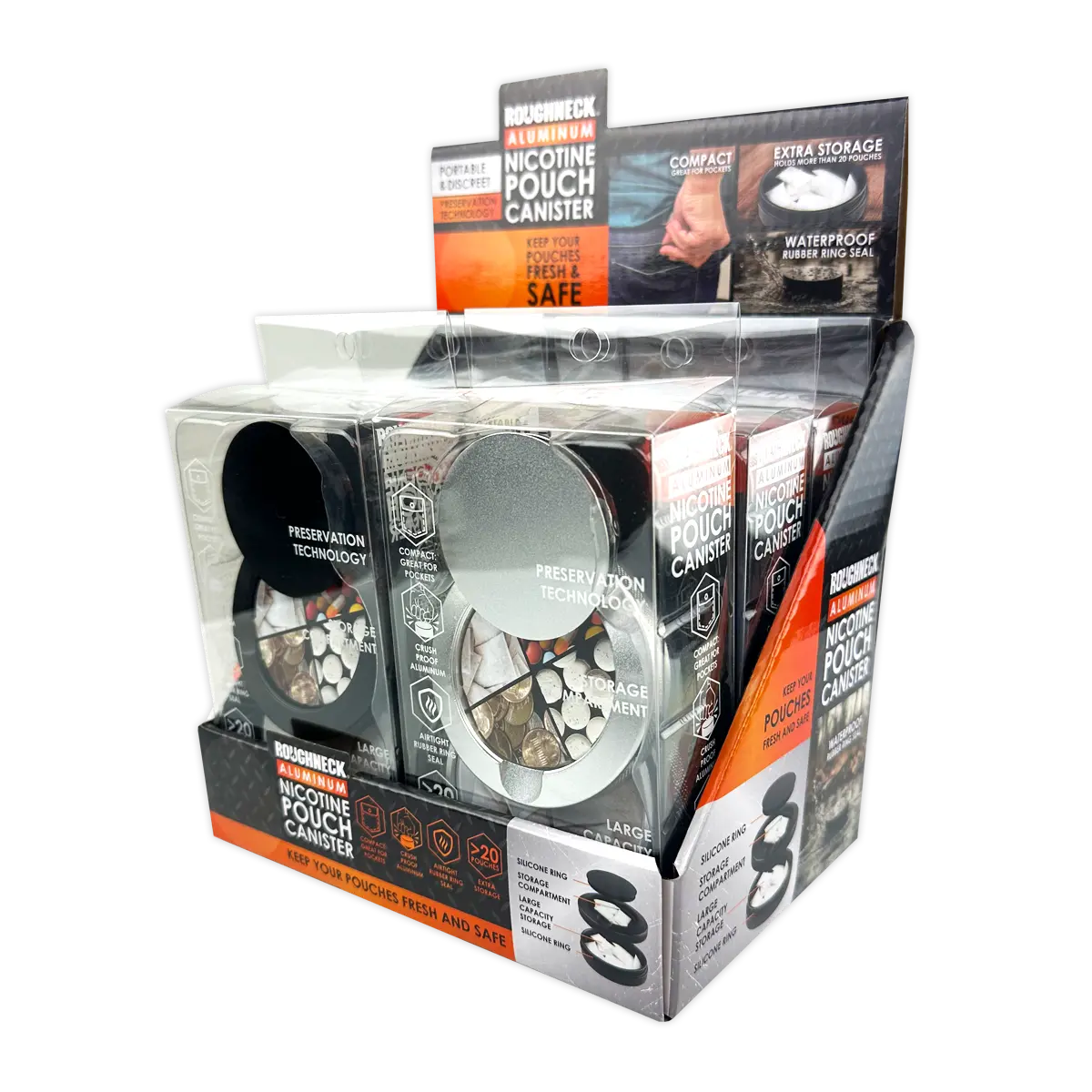 Roughneck Aluminum Canister