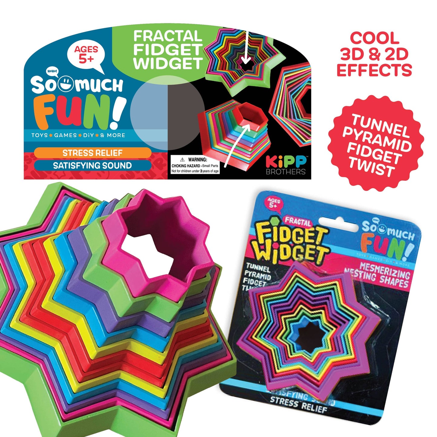 So Much Fun! Fractal Fidget Widget Toy