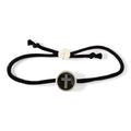 Tap To Pray® Survivor Series Bracelet: Onyx + Cross