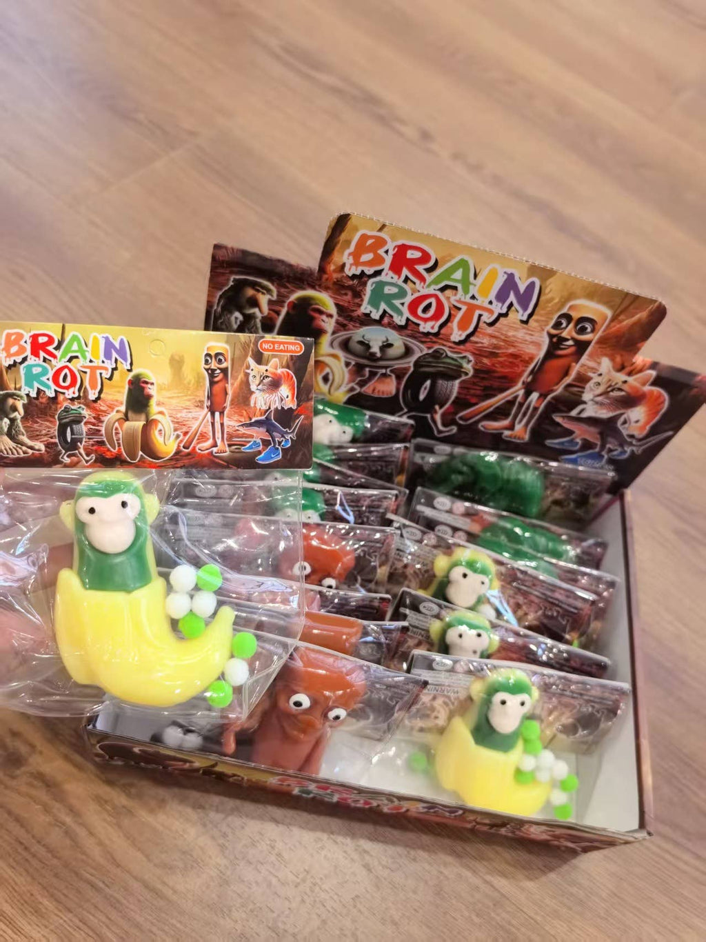 Italian Brainrot Tung Squishy Squeeze Toy