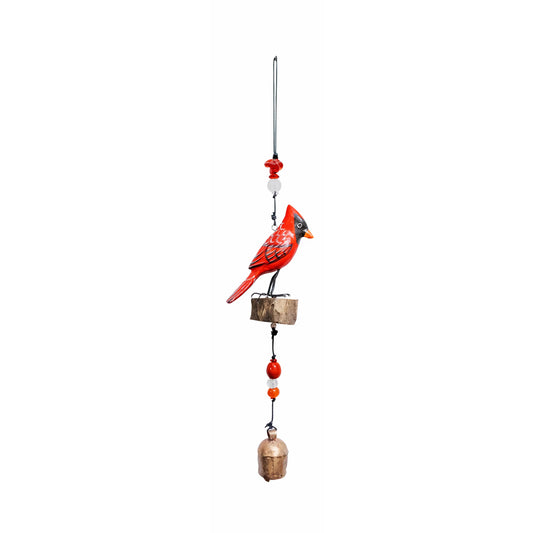 Cardinals Perch Windchime