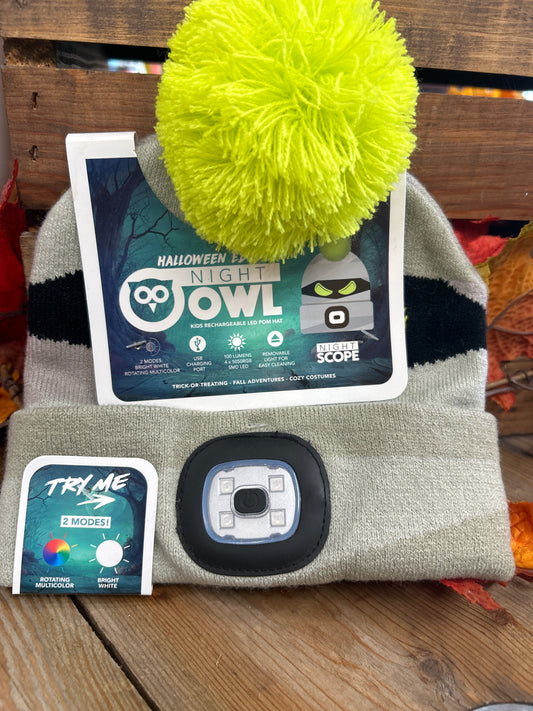 Kid RECHARGEABLE LED beanie Mummy