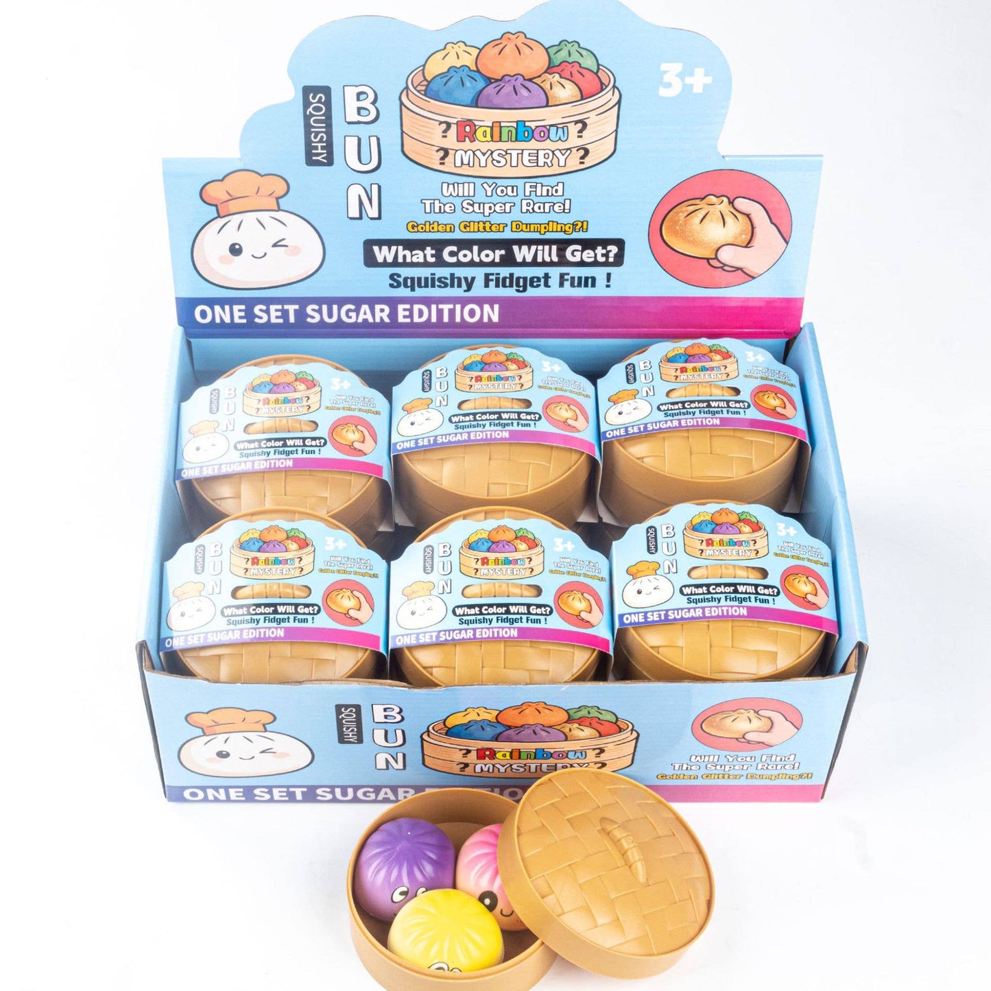 Cute Mini DUMPLINGS Squishy Stress Relief Toy