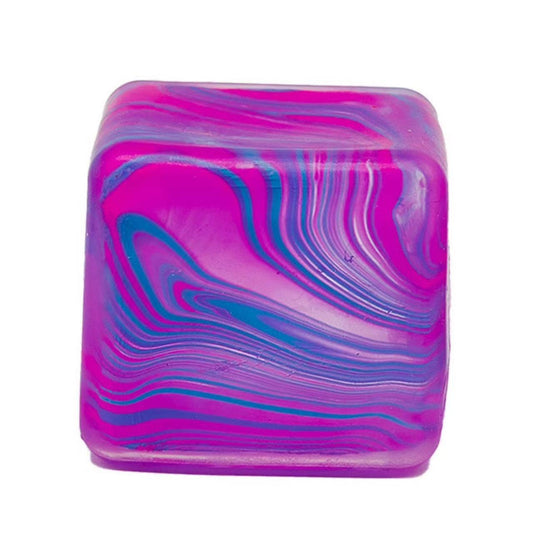 Nice Cube Squishy Squeeze Toy Fidget Toy: Purple / 5cm