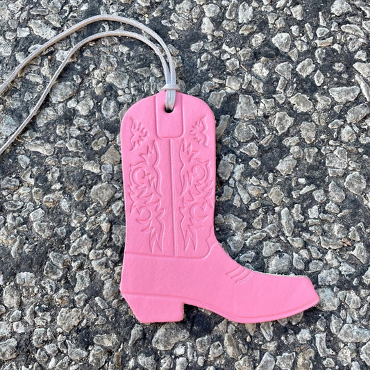 Pink Cowboy Boot Air Flair- Cabana Breeze