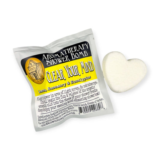 Shower Bombs/Steamer Singles -CLEAR YOUR MIND