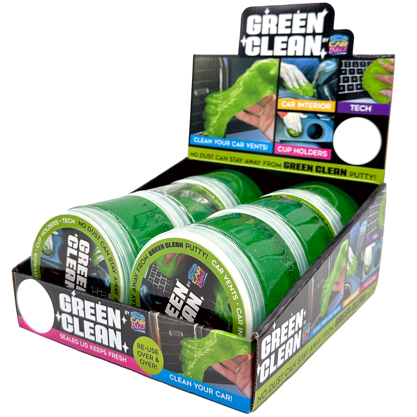 Car Vibez Green Cleaning Car Putty