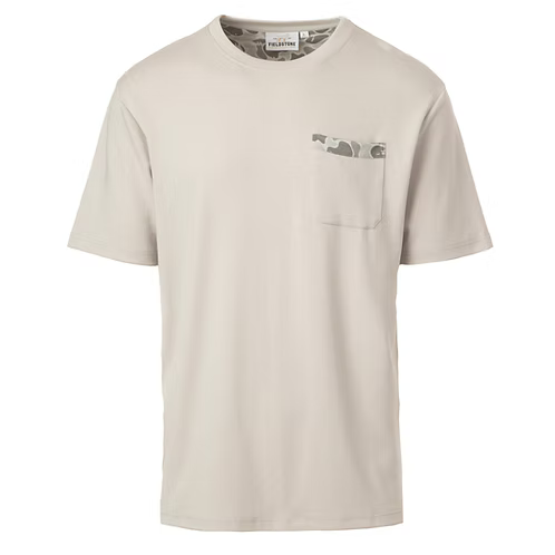 Boys Fieldstone Marsh Camo Pocket Tshirt
