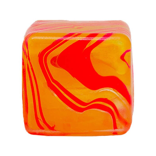 Nice Cube Squishy Squeeze Toy Fidget Toy: Orange / 5cm