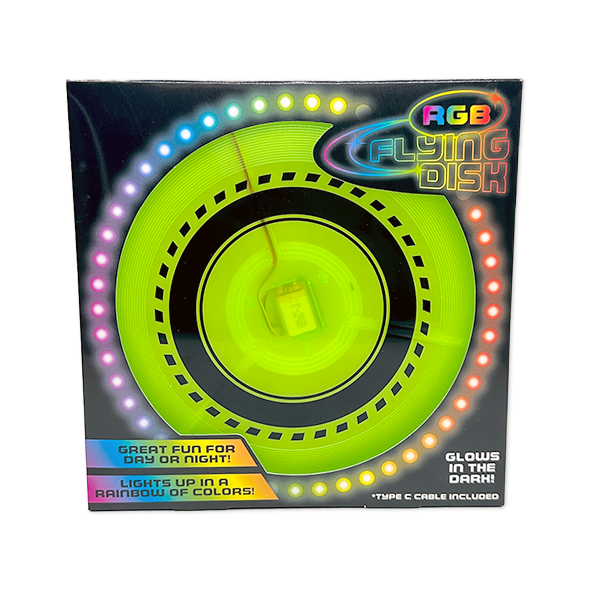 Glow in the Dark Light-up Flying Disc