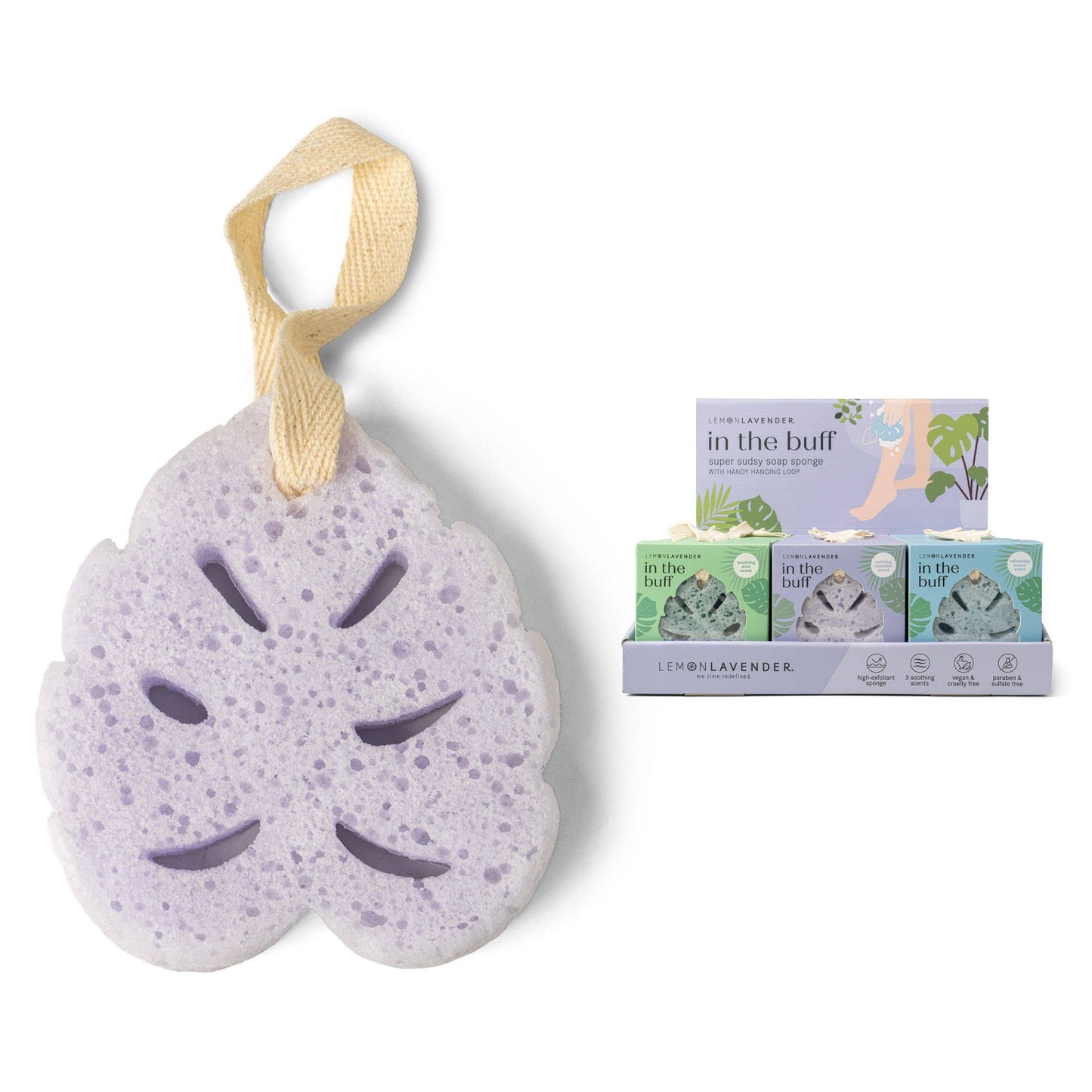 Lemon Lavender Super Sudsy Soap Sponge