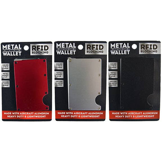 Roughneck Ultra Thin RFID Metal Wallet