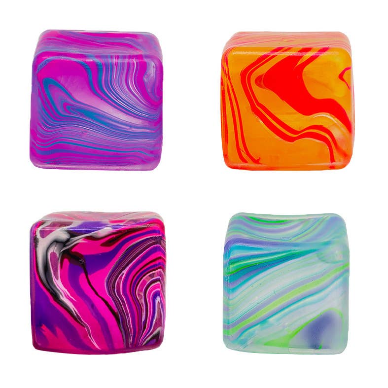 Cube Squishy Stress Relief Squeeze Toy Fidget Toy-3 cm