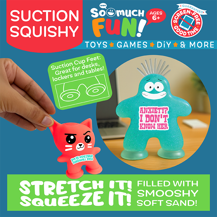 So Much Fun! Suction Sand Squishy Toy